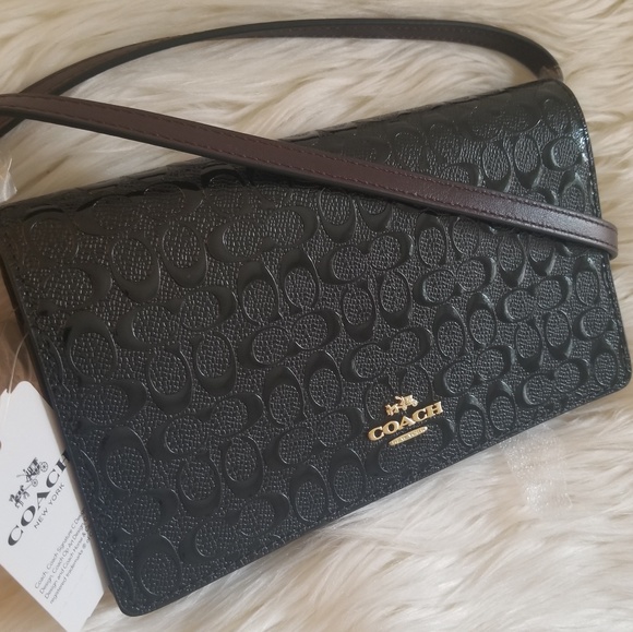 NWT*Coach Signature Foldover Crossbody*Host Pick🎉 - Picture 7 of 7